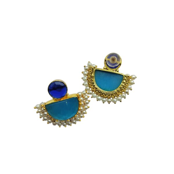 Blue Stone Studs