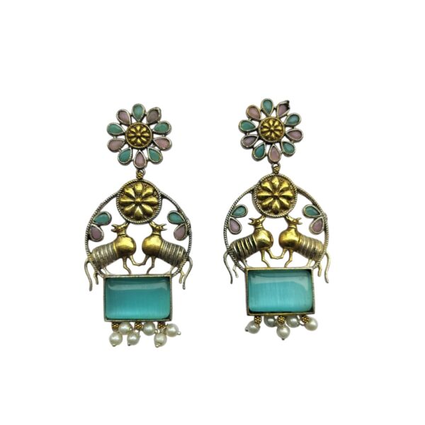 Nandi Motif Earrings