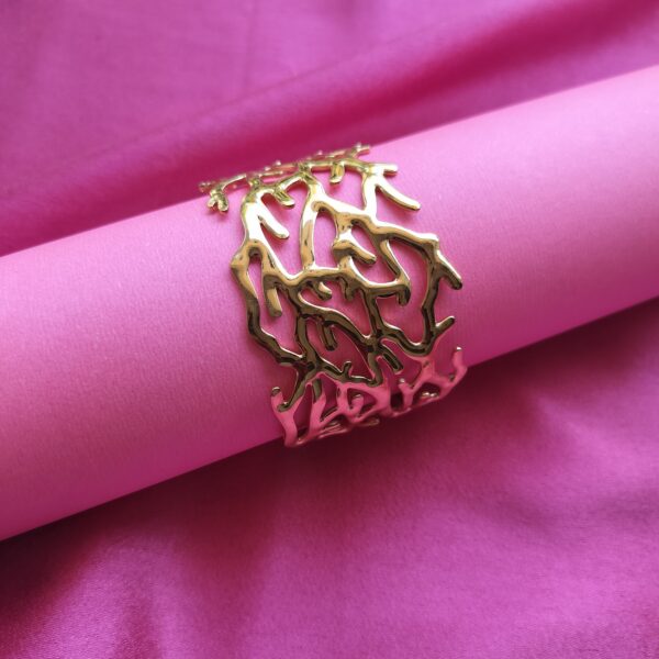 AntiTarnish Branch Filigree Cuff Bracelet