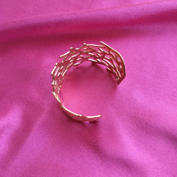 AntiTarnish Branch Filigree Cuff Bracelet