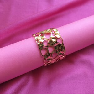 AntiTarnish Heart Cuff Bracelet