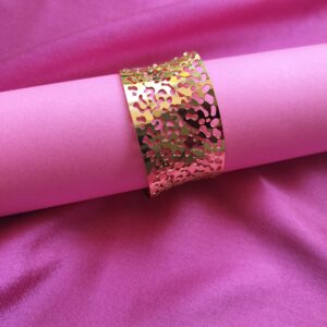 AntiTarnish Pierced Cuff Bracelet