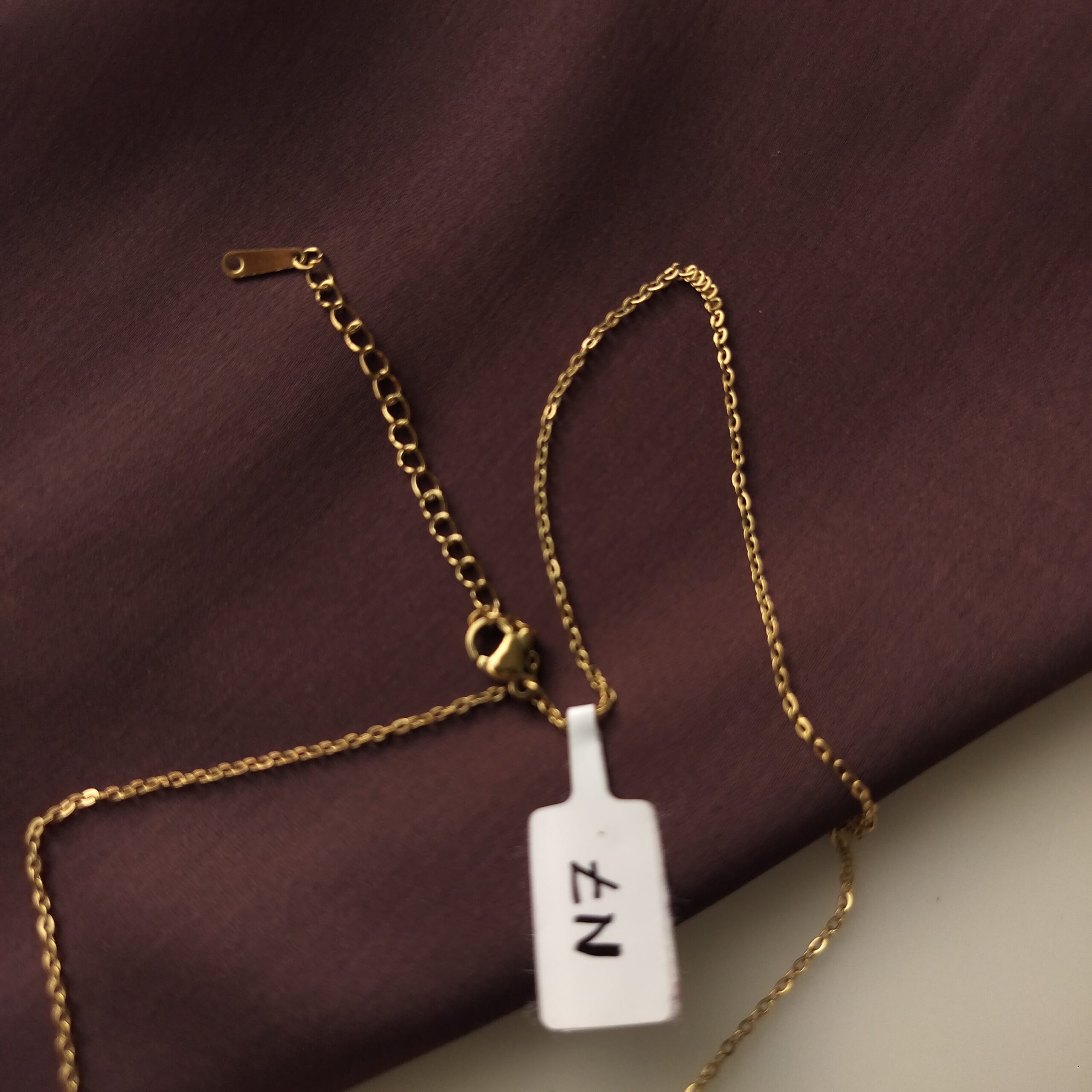 The adjustable Radiant Rose pendant necklace