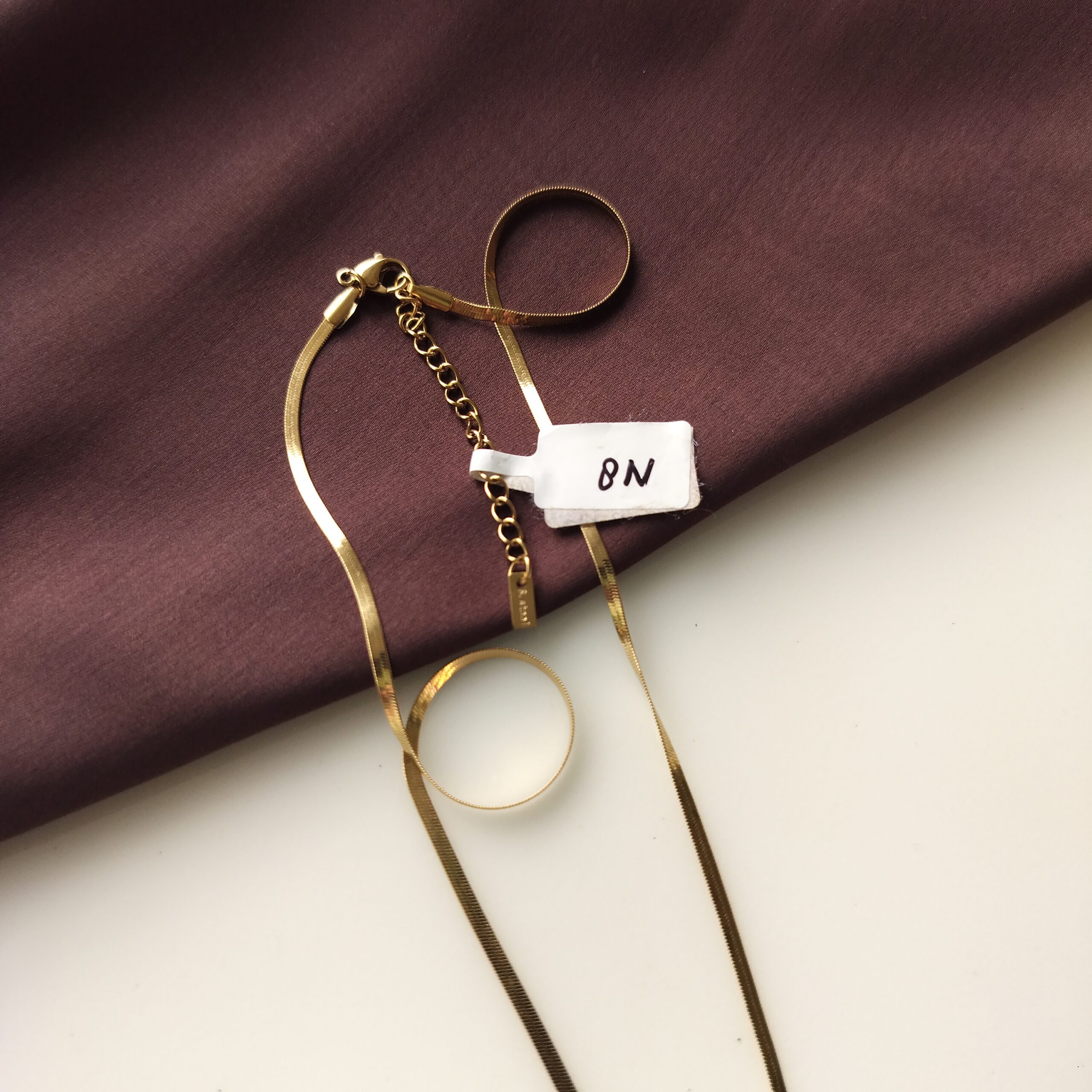 The adjustable Aurora Luxe necklace